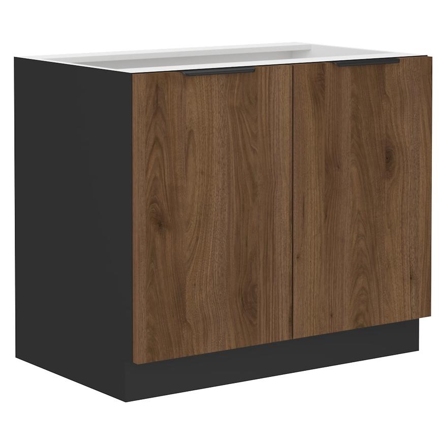 Kuchyňská skříňka Monza ořech okapi 80d 2f bb Baumax