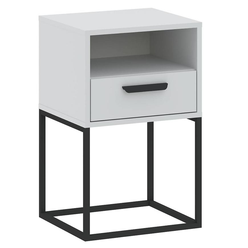 Noční stolek 1S-40 bílá Baumax
