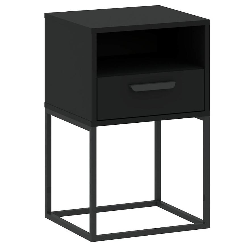 Noční stolek 1S-40 černá Baumax
