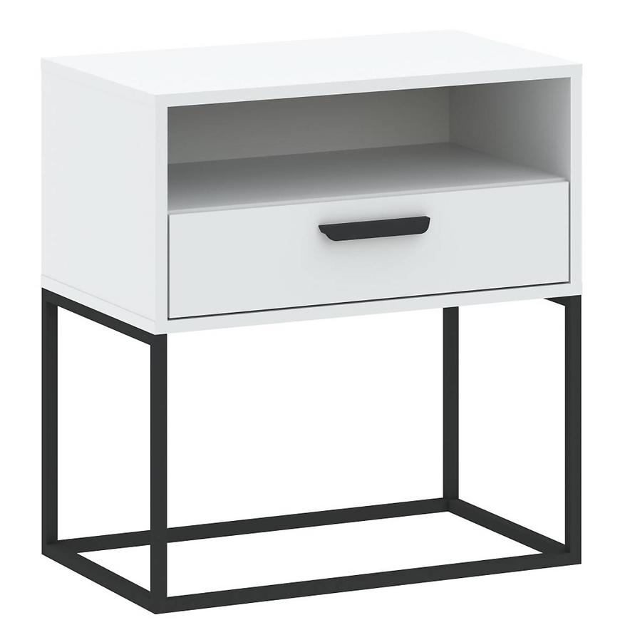 Noční stolek 1S-60 bílá Baumax