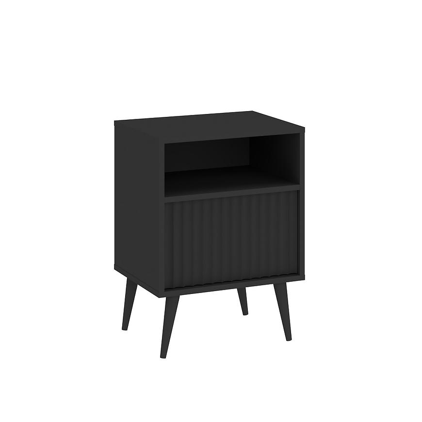 Noční stolek 1S Barcelona antracit Baumax