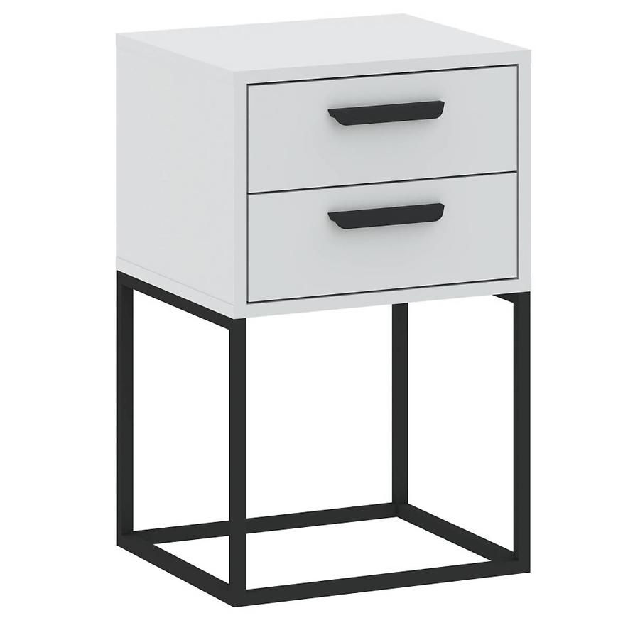 Noční stolek 2S-40 bílá Baumax