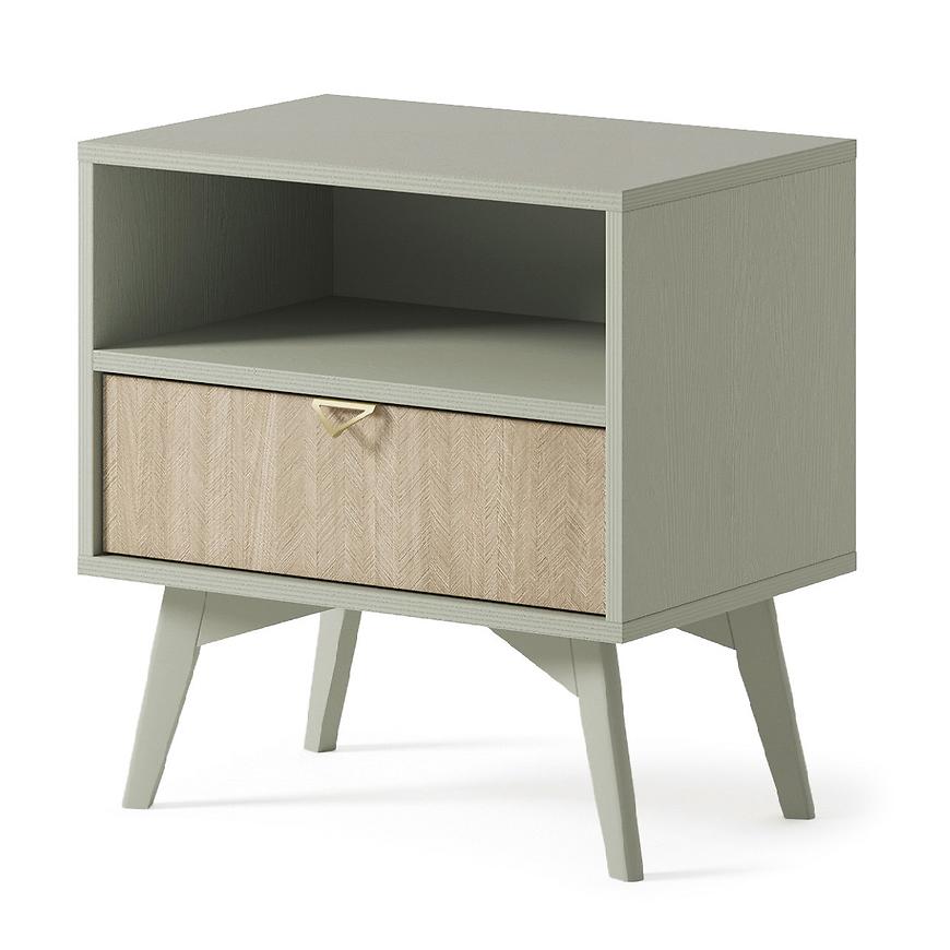 Noční stolek Forest S54 eukalyptus/scandi jedle Baumax