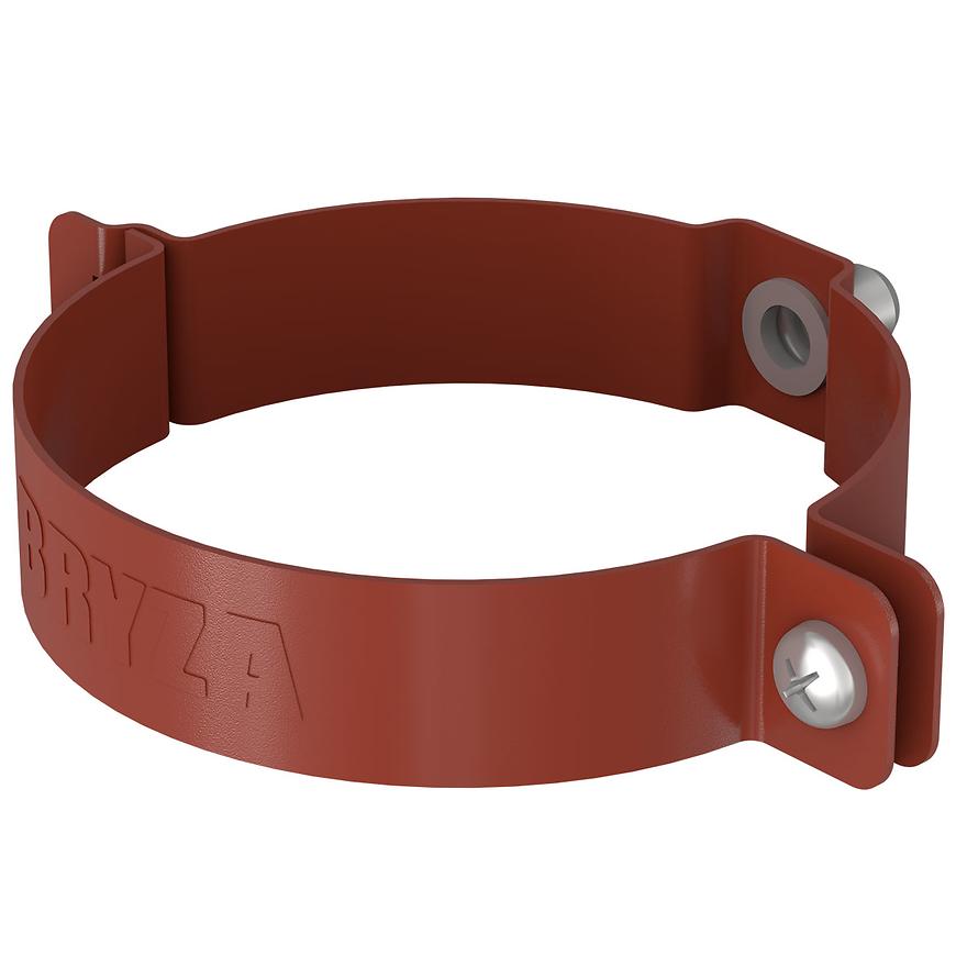 Objímka okapového svodu 64-456 ocel 100 mm Bryza cihlová RAL 8004 CELLFAST BRYZA