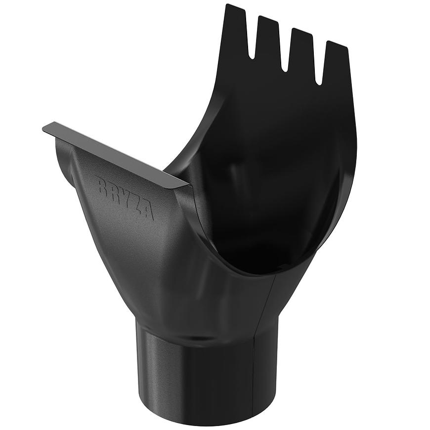 Okapový kotlík 64-047 ocel 125/90 mm Bryza černá RAL 9005 CELLFAST BRYZA