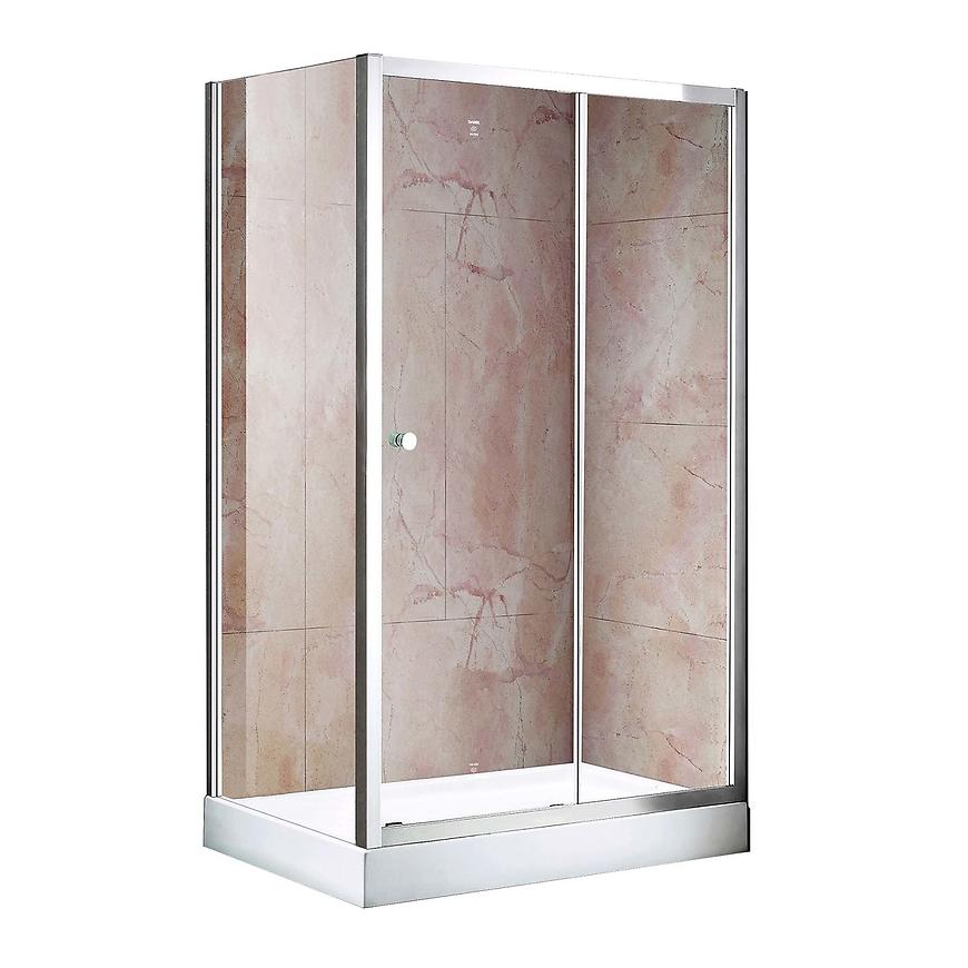 Pevna stena Sigma 70x195 čiré-chrom Aqua Mercado