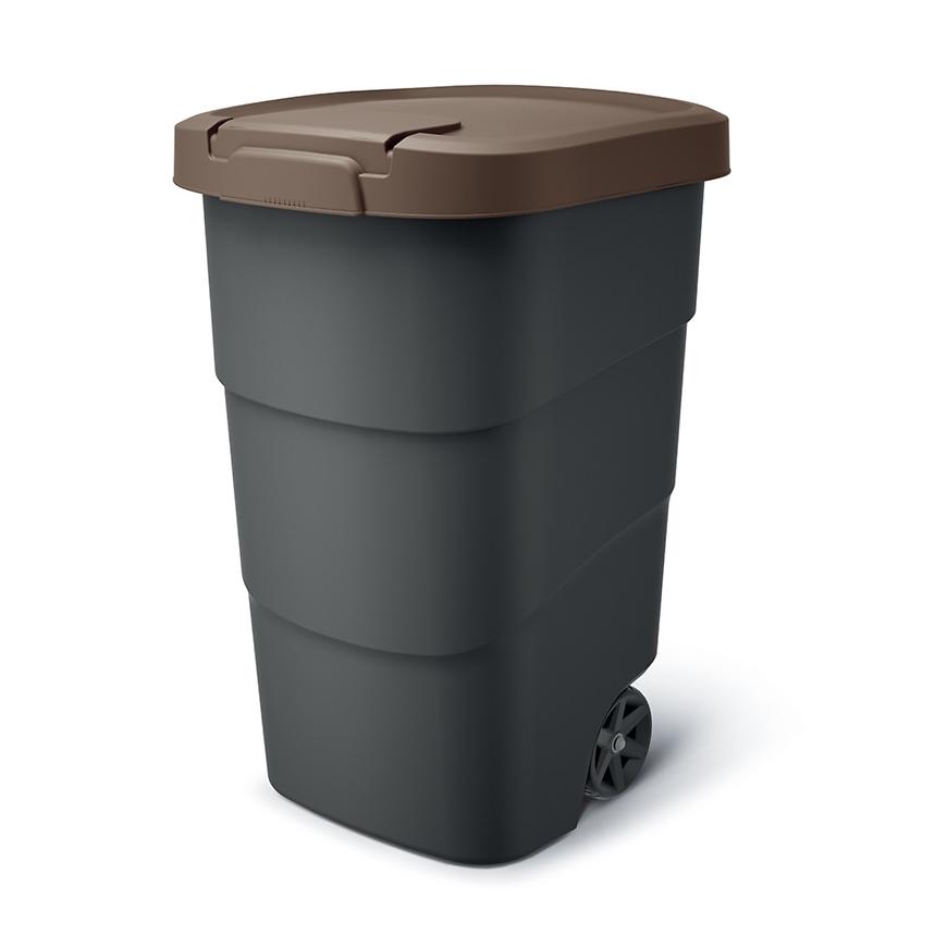 Popelnice Wheeler NBWB95 95L hnědá Baumax