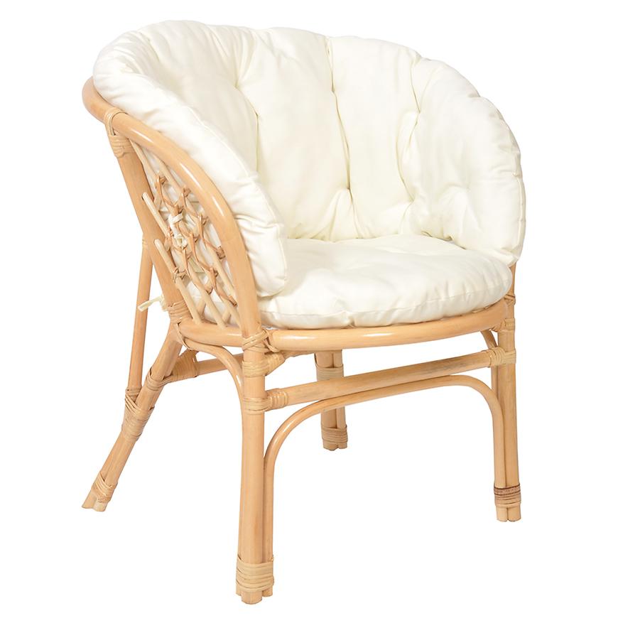 Ratanová židle Bahama přírodní/béžová