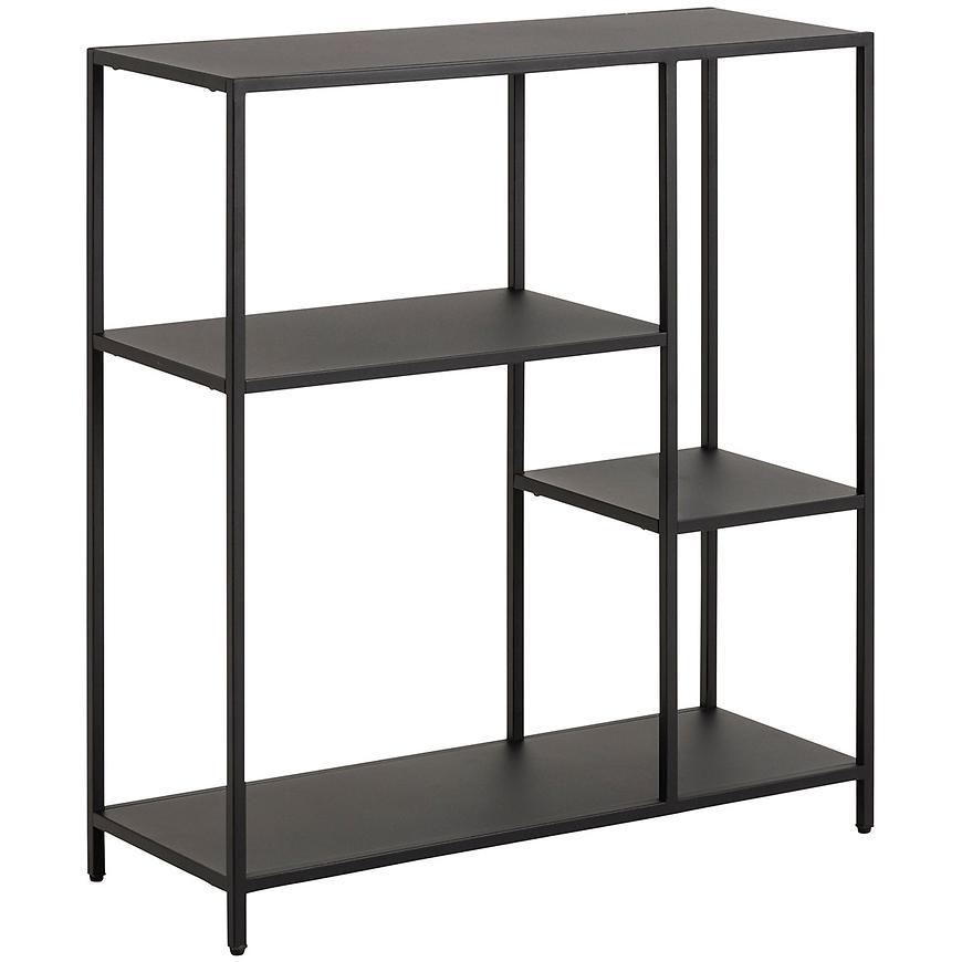 Regál matt black Baumax