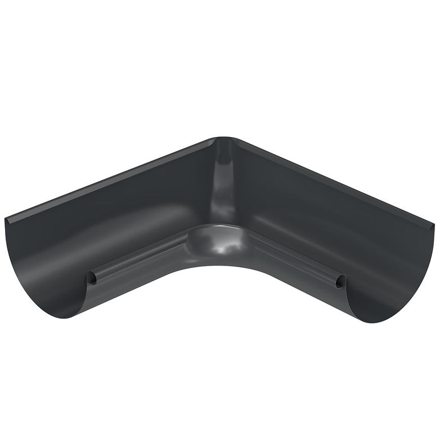 Roh pro okapový žlab vnitřní 64-355 ocel 150 mm Bryza grafitová RAL 7021 CELLFAST BRYZA