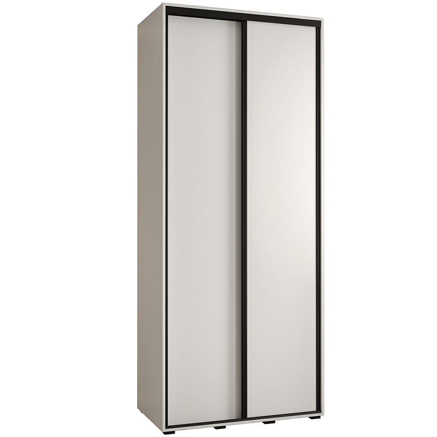 Skříň 45 Canaris 1 110 bílá/černá Baumax