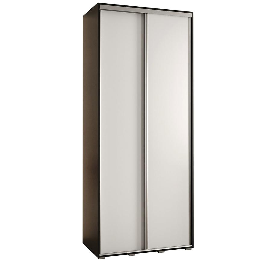 Skříň 45 Canaris 1 120 černá/bílá/silver Baumax