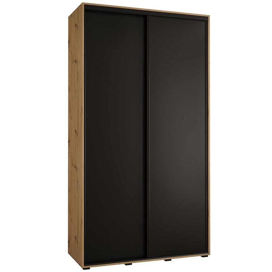 Skříň 45 Canaris 1 130 artisan/černá/černá Baumax