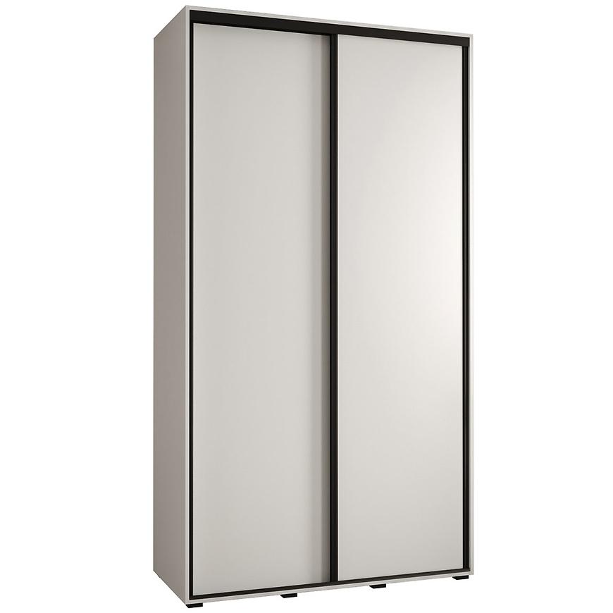 Skříň 45 Canaris 1 130 bílá/černá Baumax