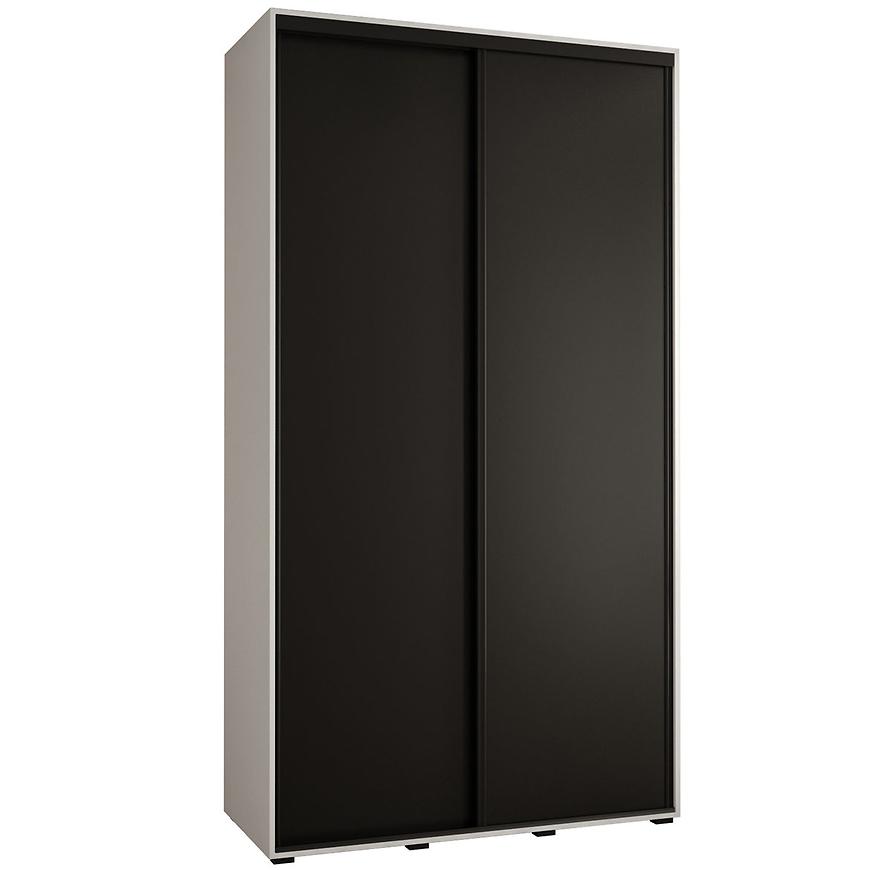 Skříň 45 Canaris 1 140 bílá/černá/černá Baumax