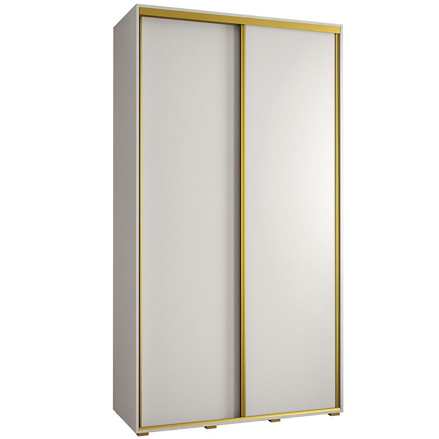 Skříň 45 Canaris 1 140 bílá/gold Baumax