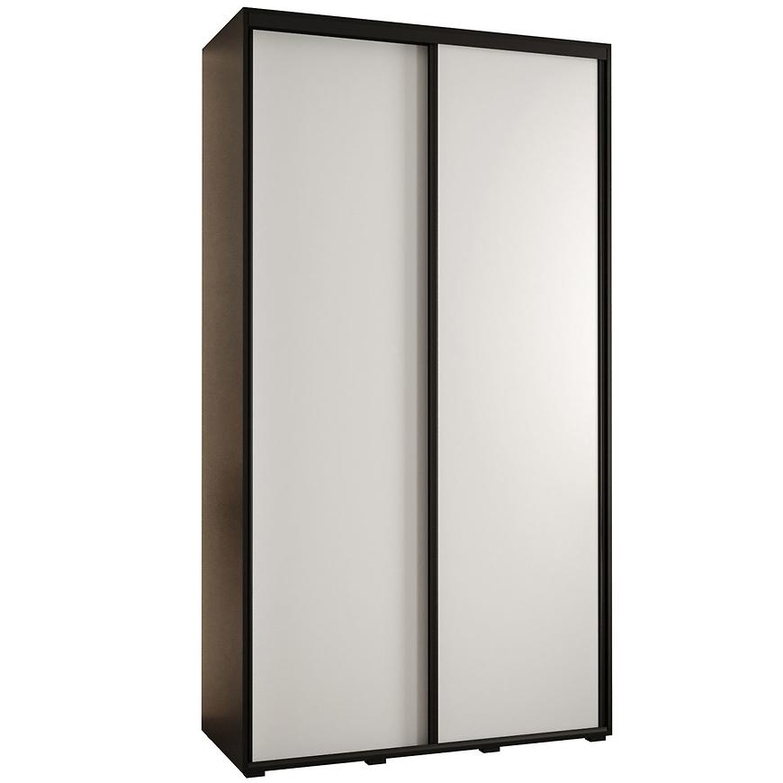 Skříň 45 Canaris 1 140 černá/bílá/černá Baumax