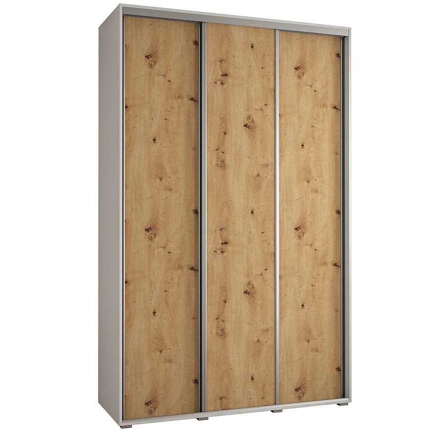 Skříň 45 Canaris 1 150 bílá/artisan/silver Baumax