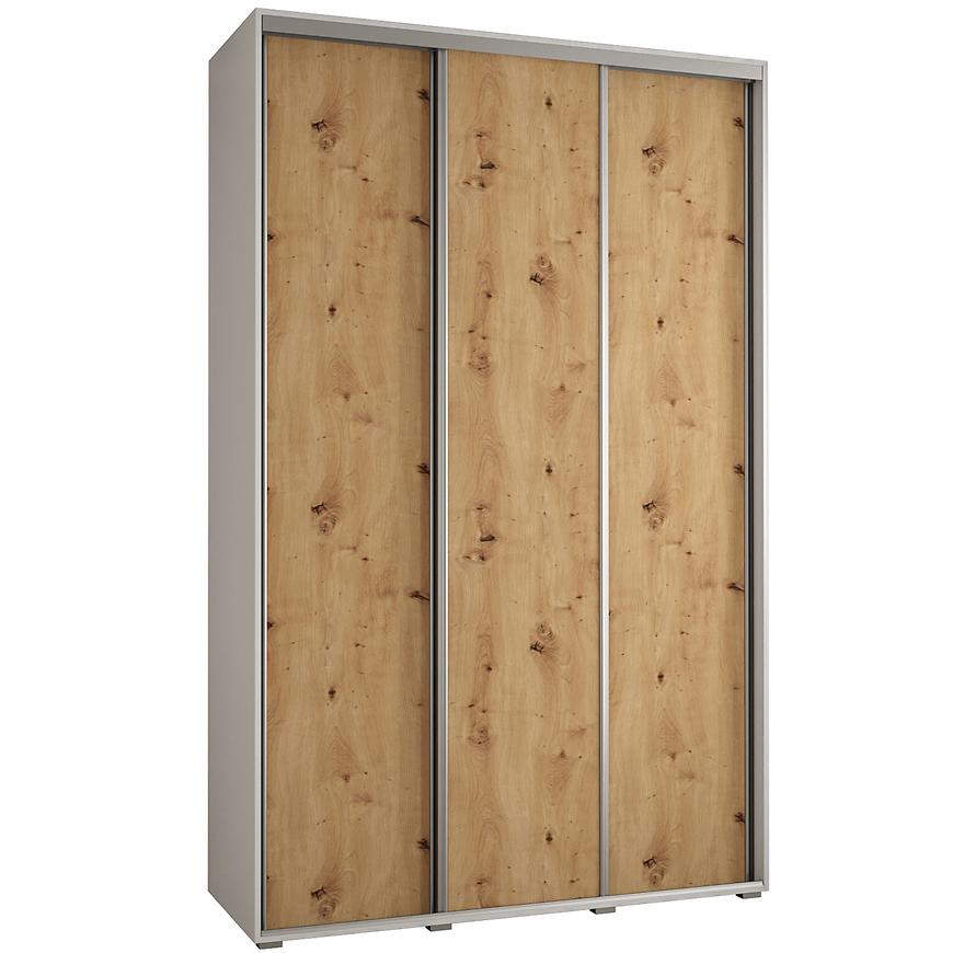 Skříň 45 Canaris 1 170 bílá/artisan/silver Baumax