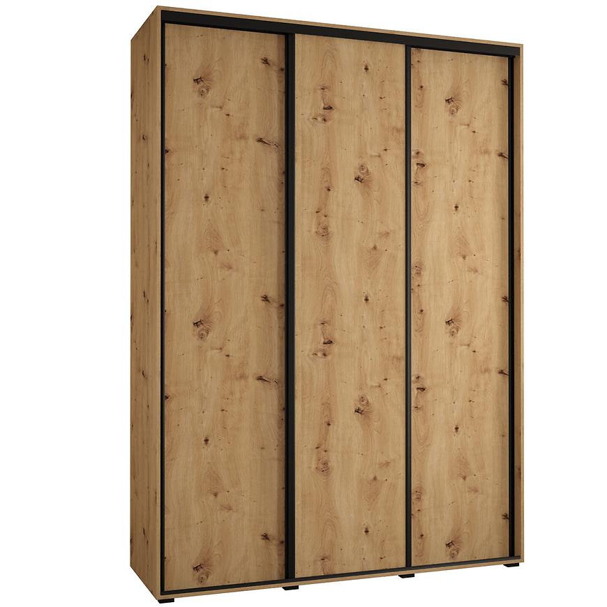 Skříň 45 Canaris 1 180 artisan/černá Baumax