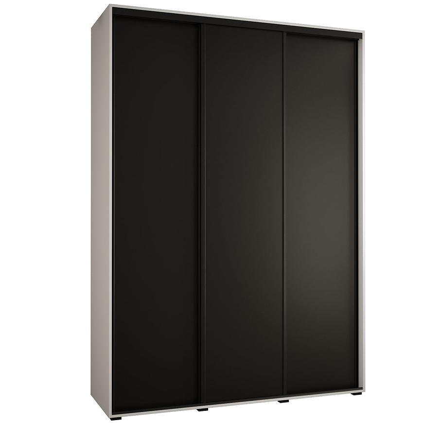 Skříň 45 Canaris 1 180 bílá/černá/černá Baumax