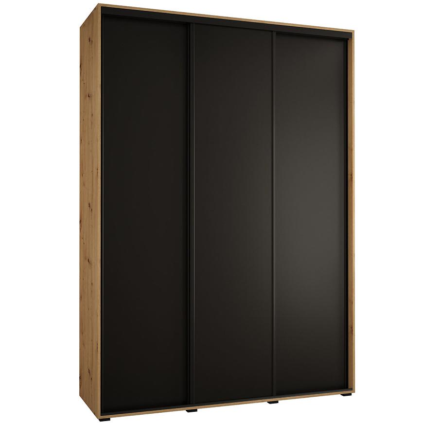 Skříň 45 Canaris 1 200 artisan/černá/černá Baumax