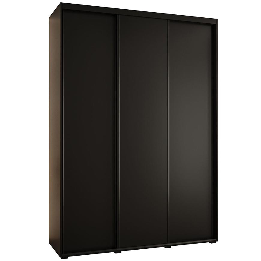 Skříň 45 Canaris 1 200 černá/černá Baumax