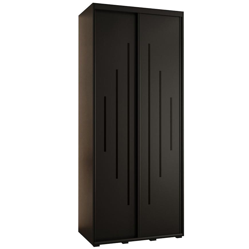 Skříň 45 Canaris 12 100 černá/černá Baumax