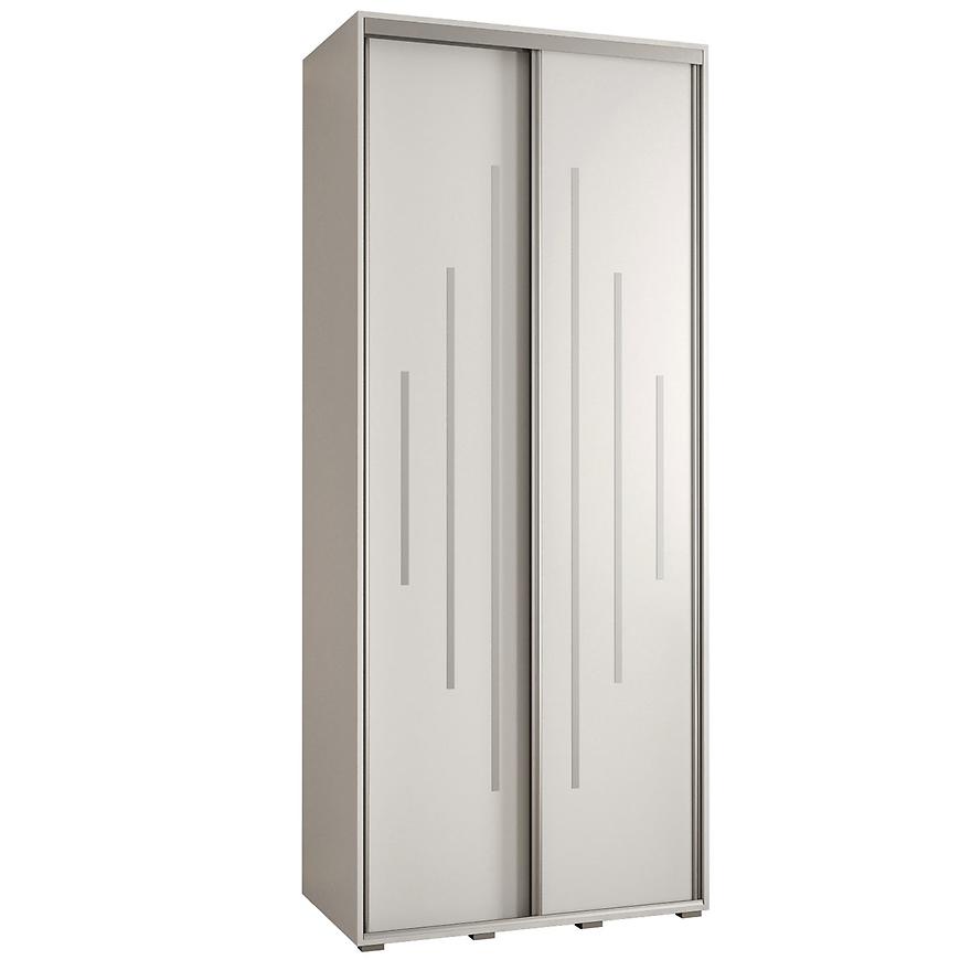 Skříň 45 Canaris 12 110 bílá/silver Baumax