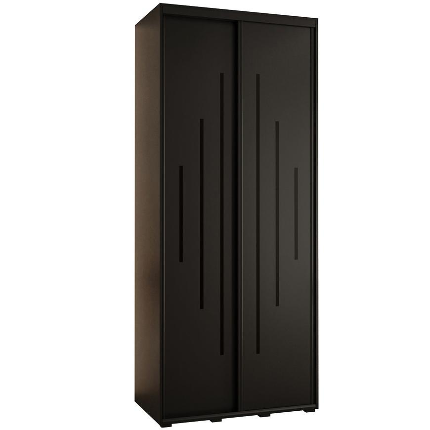 Skříň 45 Canaris 12 110 černá/černá Baumax