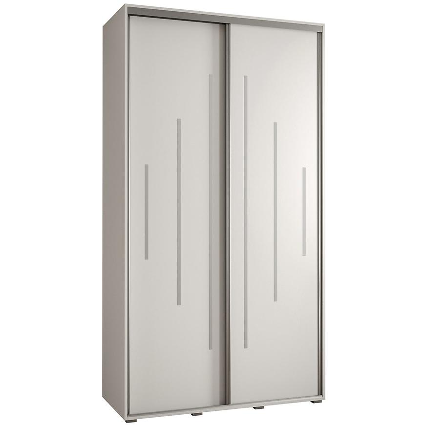 Skříň 45 Canaris 12 130 bílá/silver Baumax