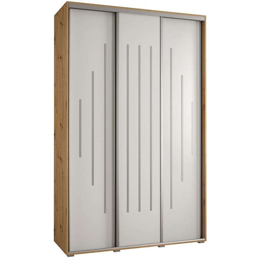 Skříň 45 Canaris 12 160 artisan/bílá/silver Baumax