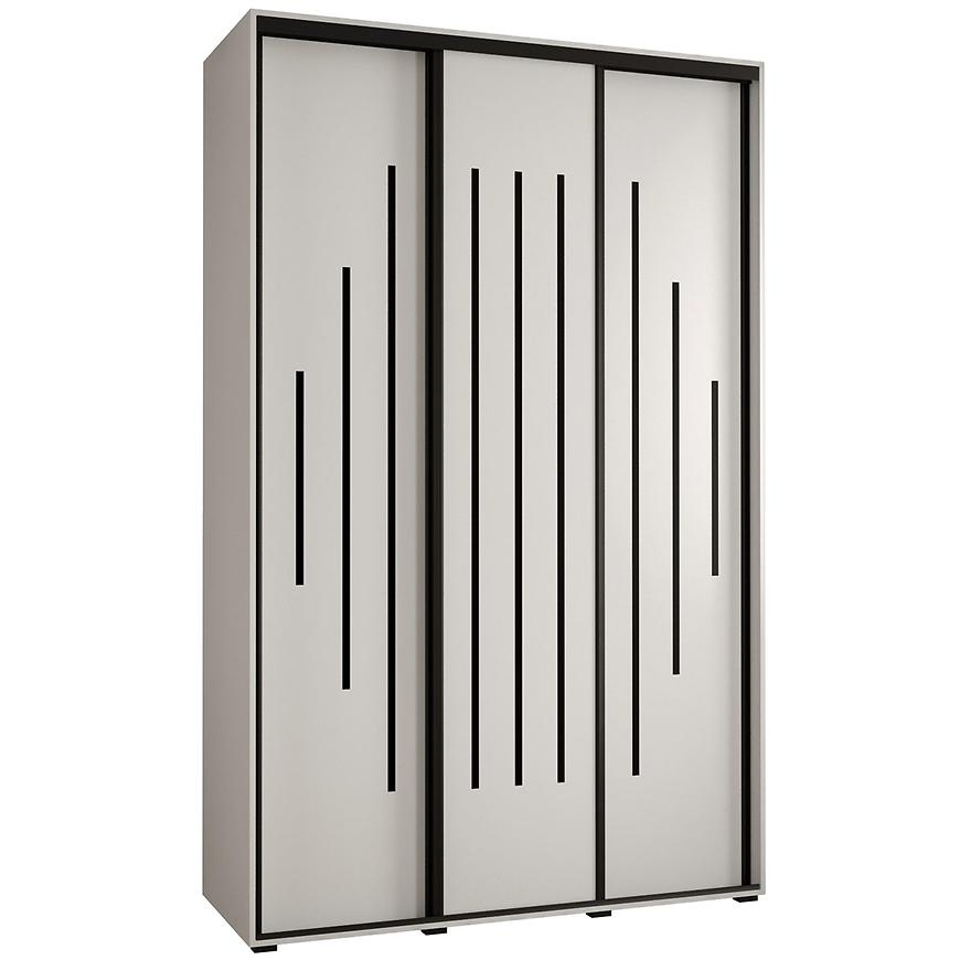 Skříň 45 Canaris 12 170 bílá/černá Baumax