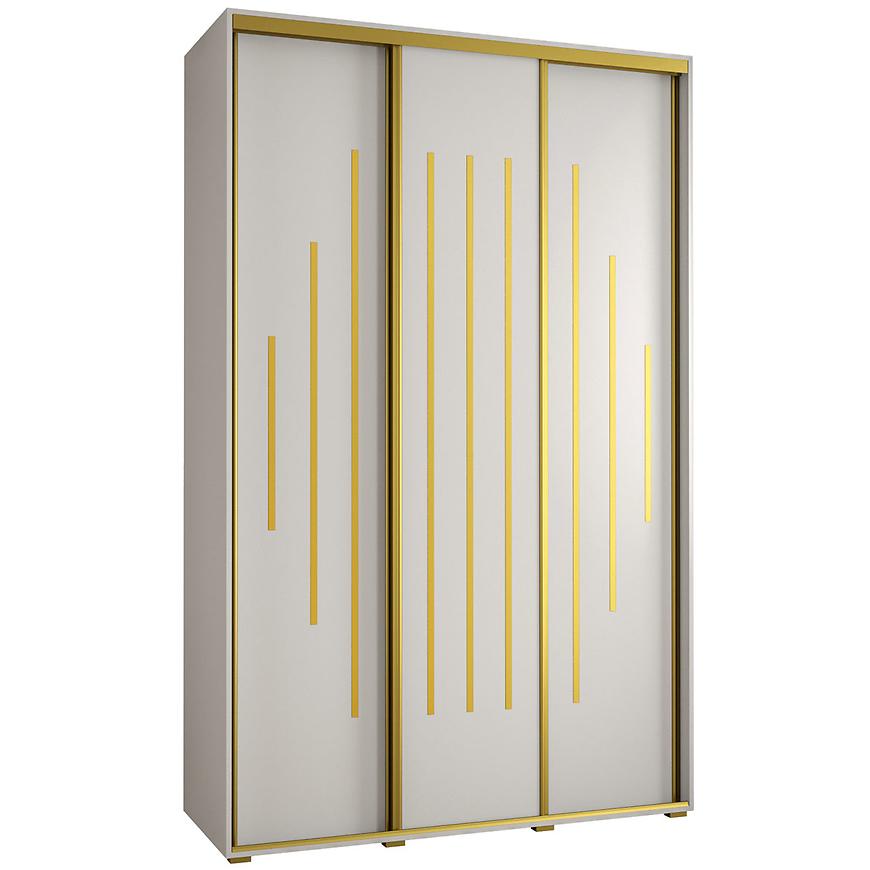 Skříň 45 Canaris 12 170 bílá/gold Baumax