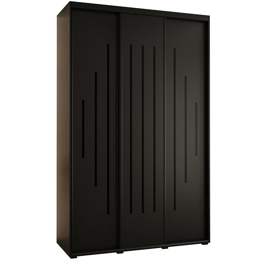 Skříň 45 Canaris 12 170 černá/černá Baumax