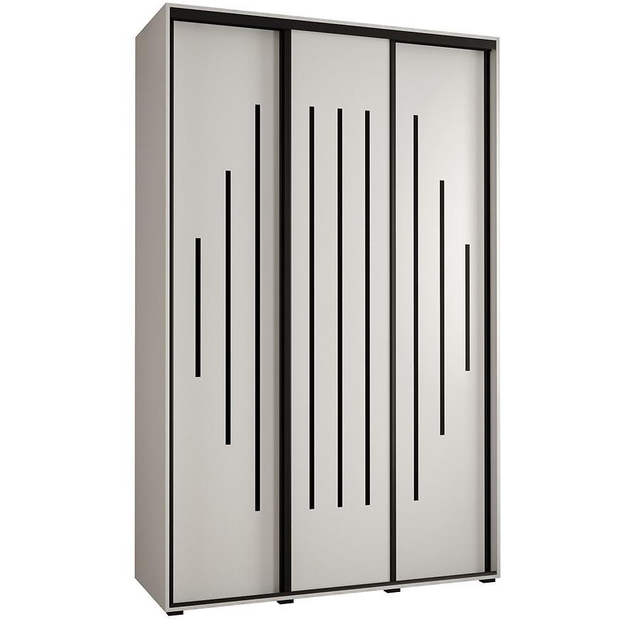 Skříň 45 Canaris 12 180 bílá/černá Baumax