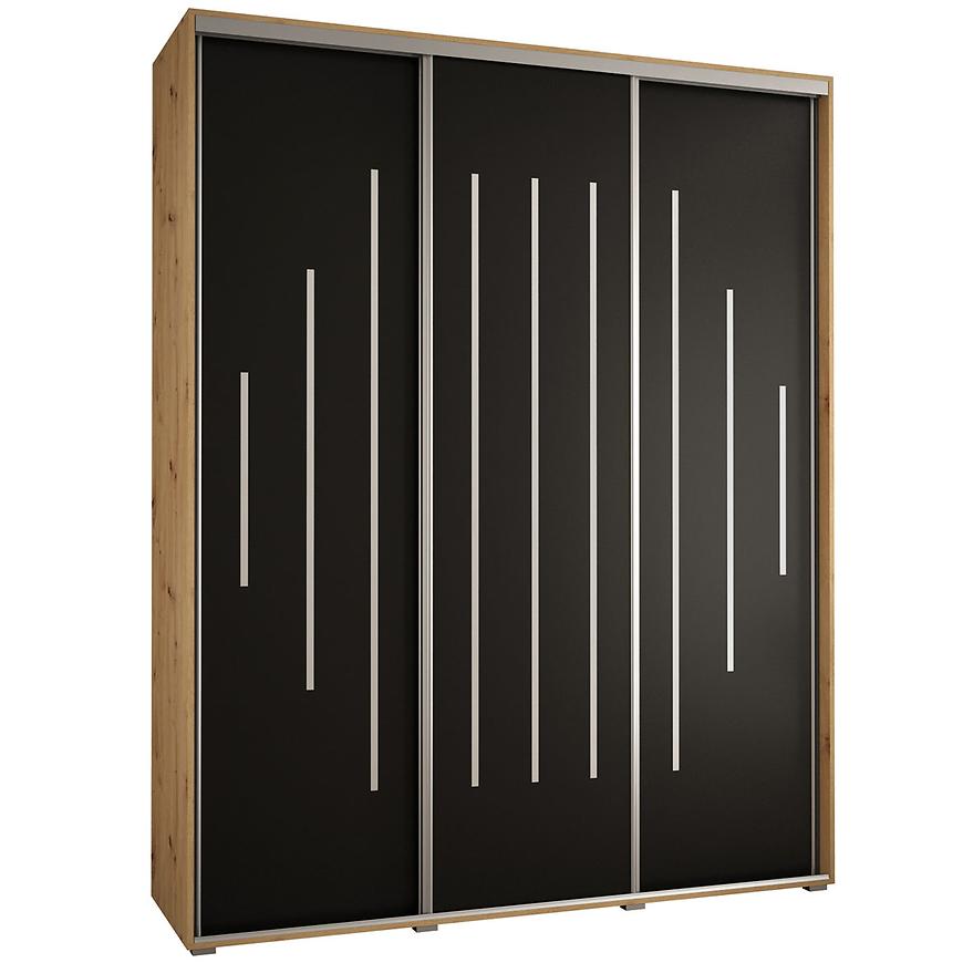 Skříň 45 Canaris 12 200 artisan/černá/silver Baumax