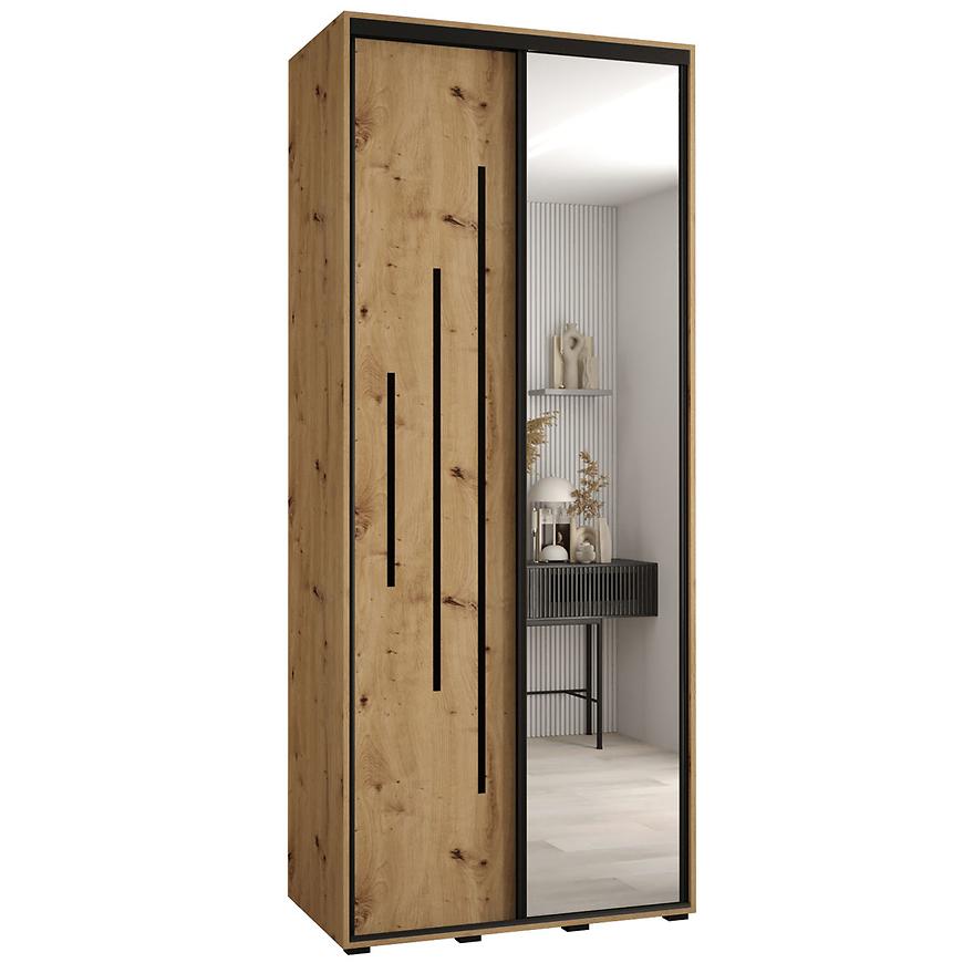 Skříň 45 Canaris 13 100 artisan/černá Baumax