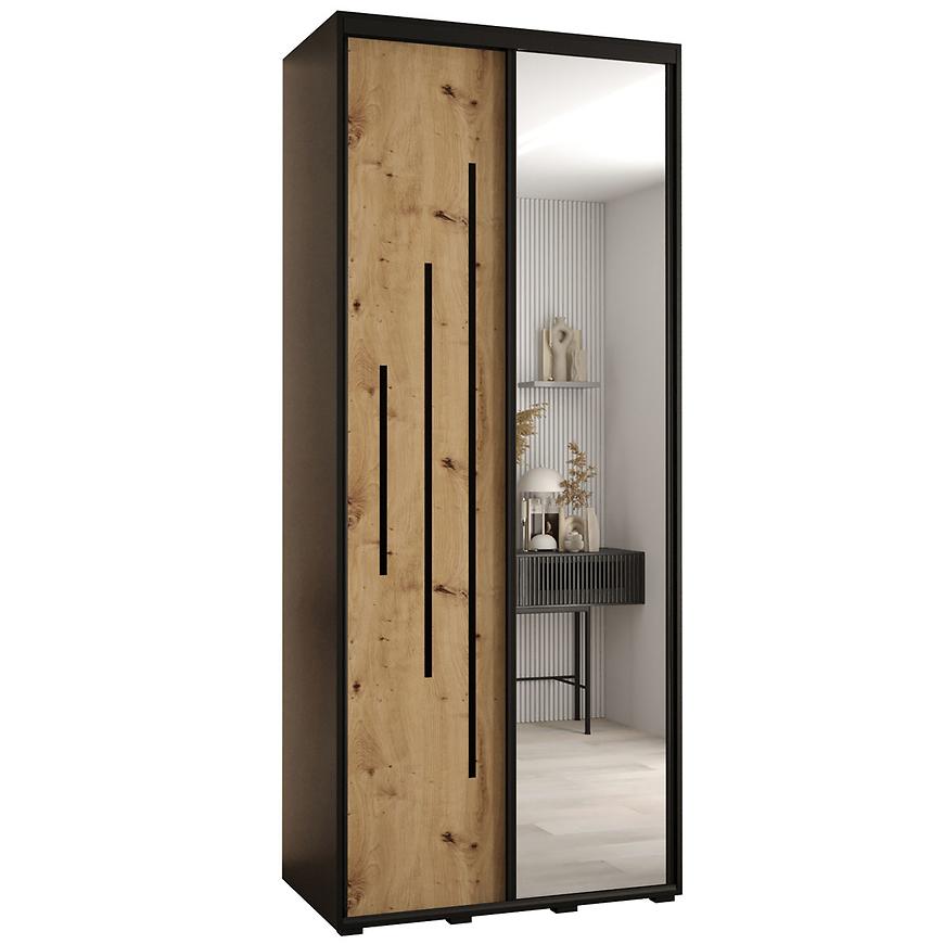 Skříň 45 Canaris 13 100 černá/artisan/černá Baumax