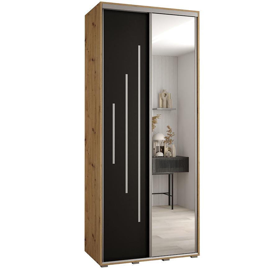 Skříň 45 Canaris 13 110 artisan/černá/silver Baumax