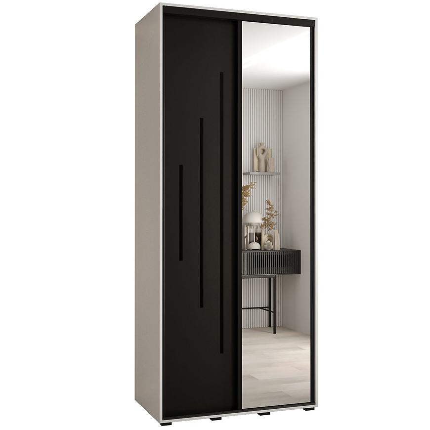 Skříň 45 Canaris 13 110 bílá/černá/černá Baumax