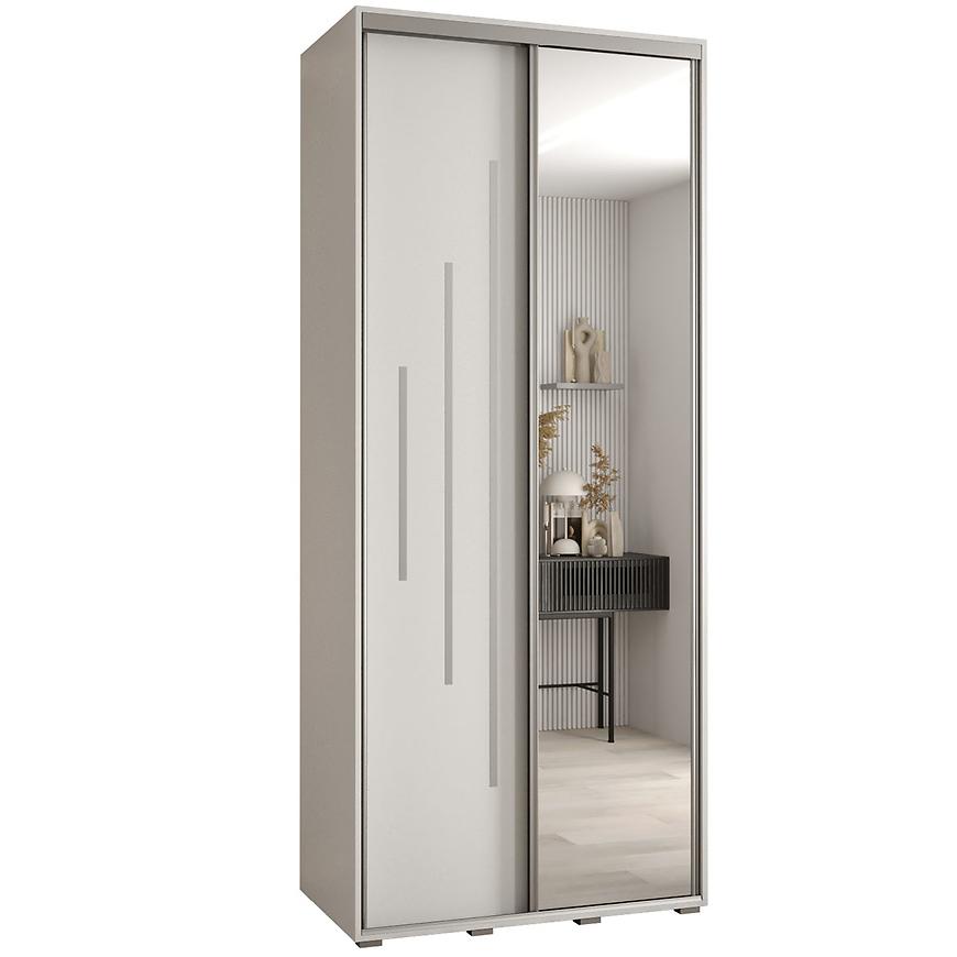 Skříň 45 Canaris 13 110 bílá/silver Baumax