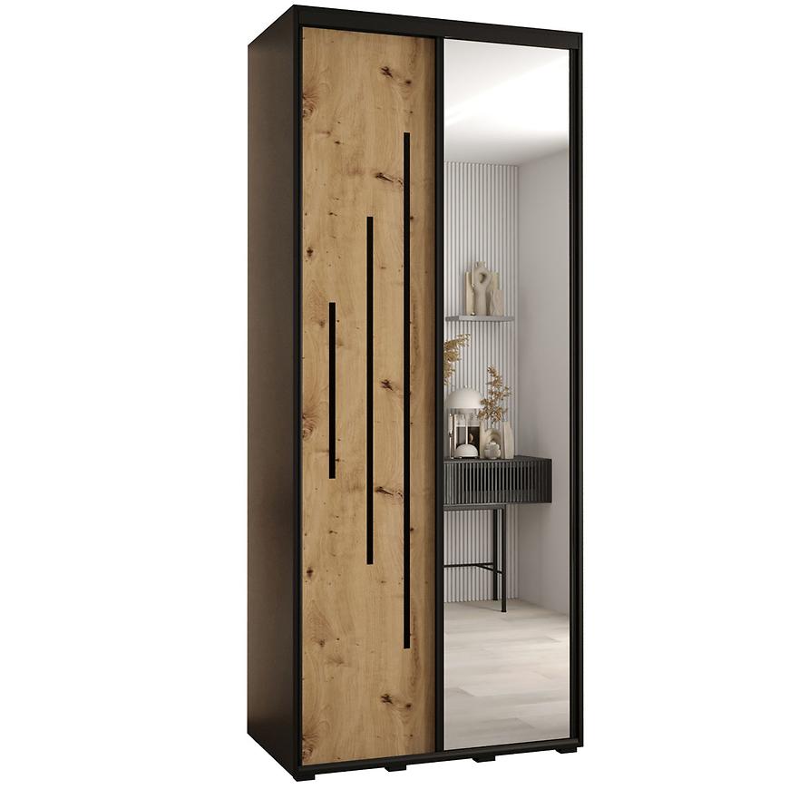 Skříň 45 Canaris 13 110 černá/artisan/černá Baumax