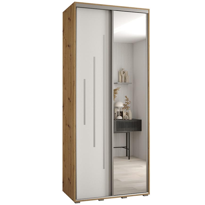 Skříň 45 Canaris 13 120 artisan/bílá/silver Baumax