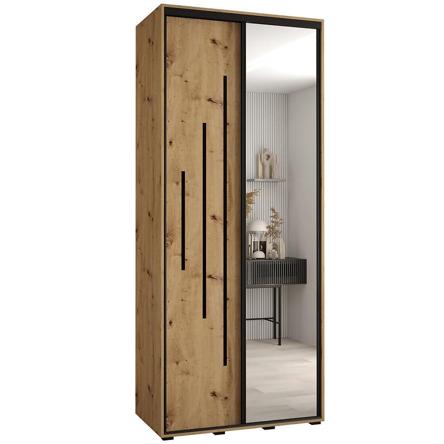 Skříň 45 Canaris 13 120 artisan/černá Baumax