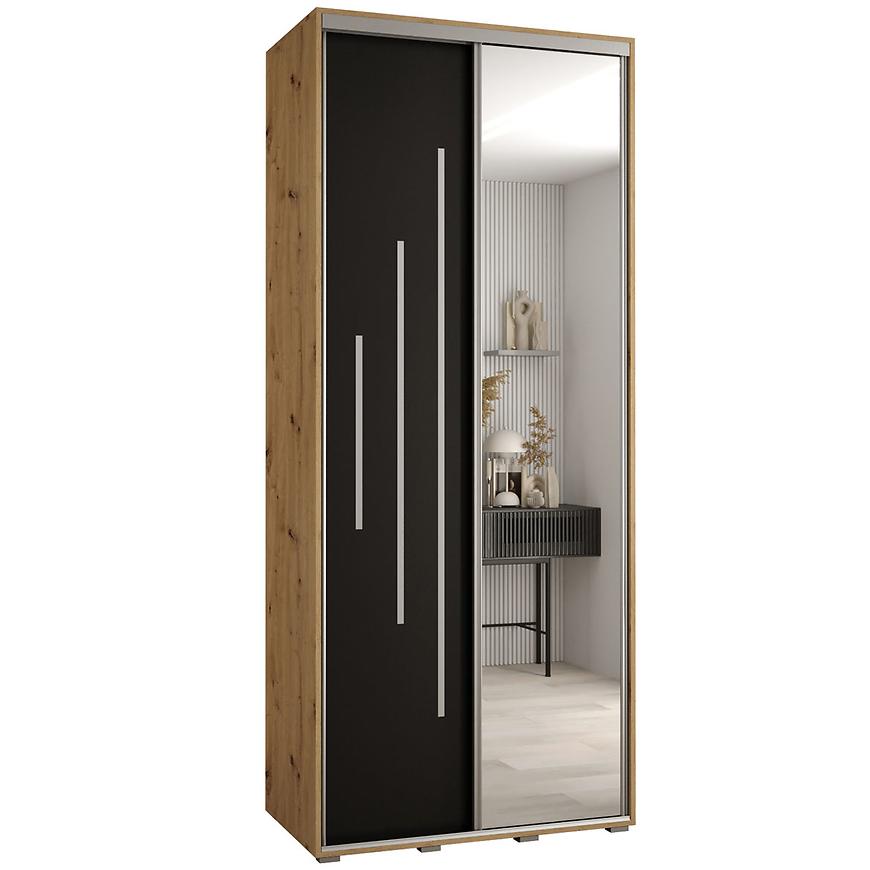 Skříň 45 Canaris 13 120 artisan/černá/silver Baumax