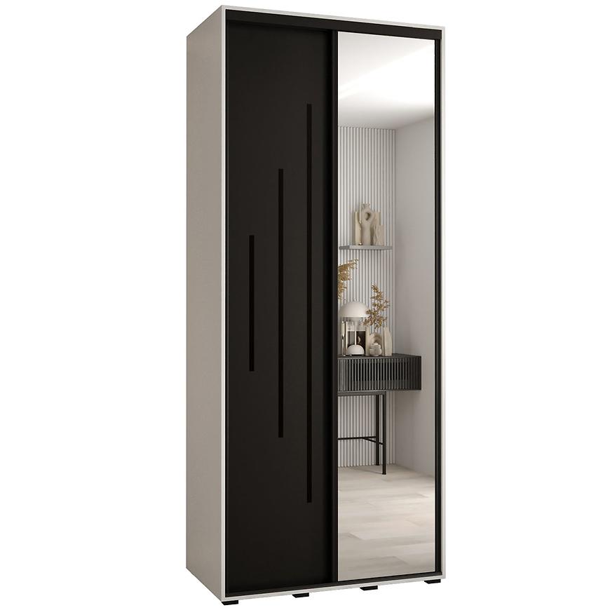 Skříň 45 Canaris 13 120 bílá/černá/černá Baumax