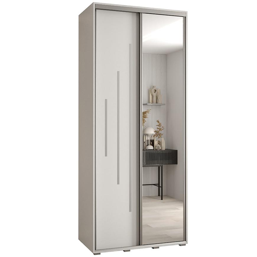 Skříň 45 Canaris 13 120 bílá/silver Baumax