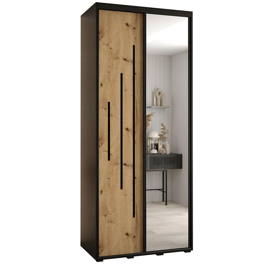 Skříň 45 Canaris 13 120 černá/artisan/černá Baumax