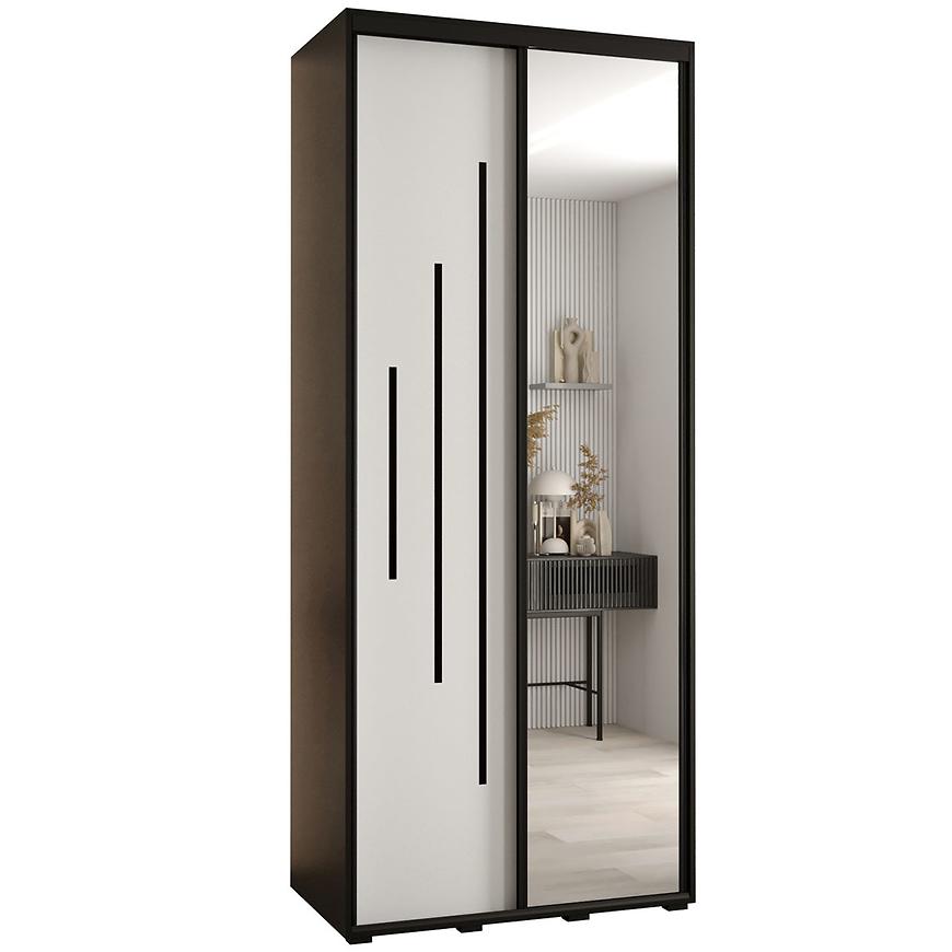 Skříň 45 Canaris 13 120 černá/bílá/černá Baumax